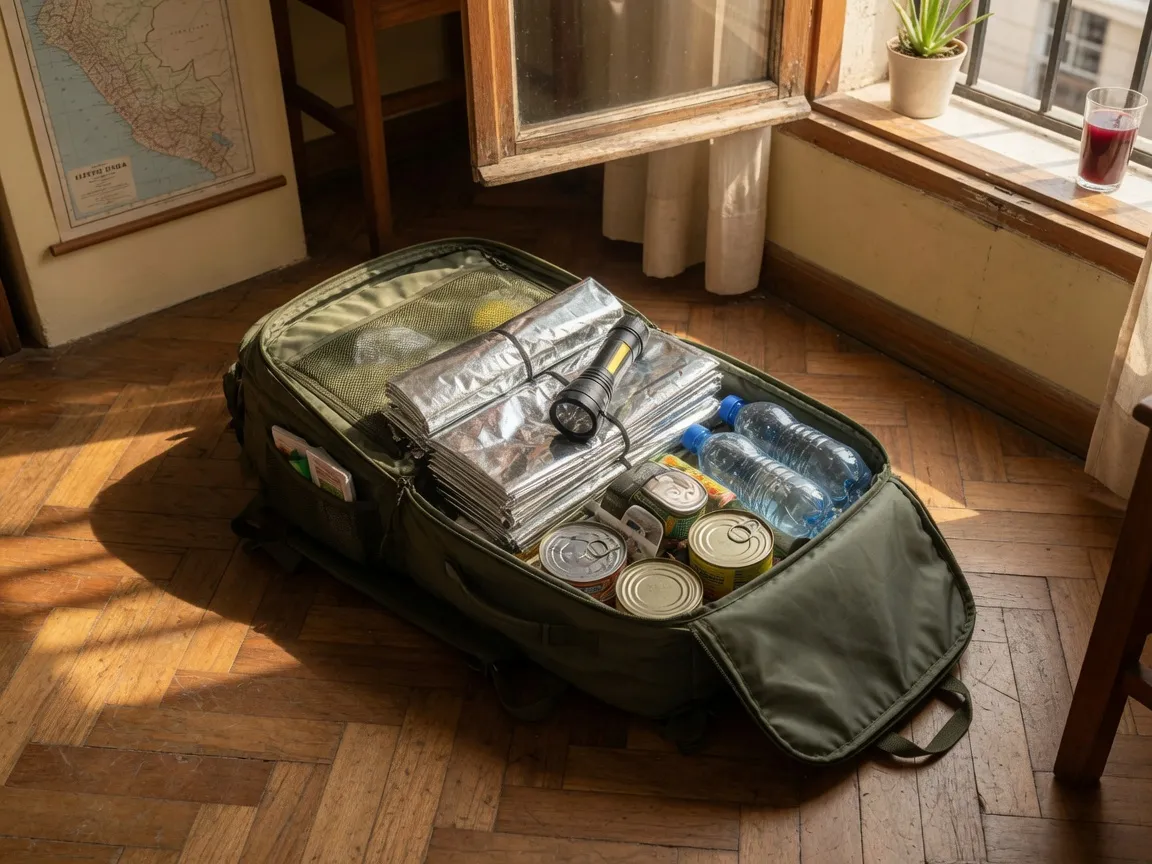 Kit de sismo: manta térmica de emergencia AluTerm